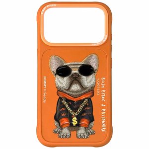 Nimmy Glasses Cool Dog iPhone 17 Pro macins - oranzs