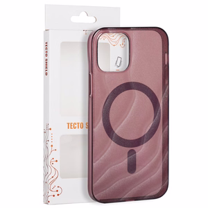 „Tecto Shield Desert Mag“ vāciņš modelim iPhone 12 / 12 Pro 6,1", sarkankoka krāsā