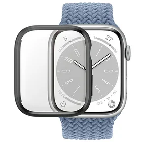 PanzerGlass Pilnīgs korpuss pulkstenim Apple Watch 7 41mm – melns