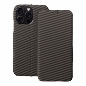 FOLIO Side Magnet viedtālruņa apvalks (m) saderīgs ar IPHONE 16 PRO MAX - brūns