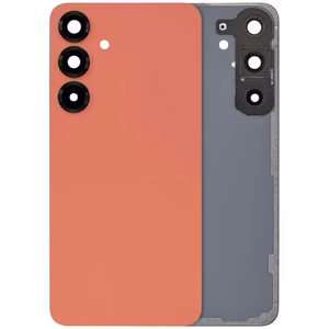 Aizmugures vāciņš saderīgs ar Samsung S936 S25+ / Coral Red / (ar kameras objektīvu) OEM