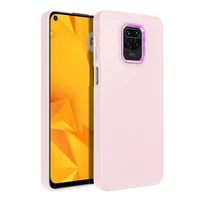 FRAME viedtālruņa apvalks XIAOMI Redmi Note 9S / 9 Pro, pūderrozā krāsā