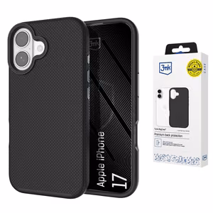 3mk Fortis MagCase maciņš iPhone 17, melns