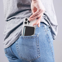 Speck ClickLock Wallet For MagSafe - Magnetic MagSafe Wallet (melns)