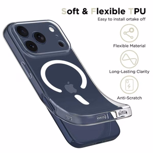 Tech-Protect FlexAir MagSafe viedtālruņa apvalks iPhone 17 Pro Max - caurspīdīgs