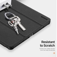 Korpuss Dux Ducis Domo Samsung X210/X215/X216 Tab A9 Plus 11.0/X230/X235/X236 Tab A11 Plus 11.0 melns