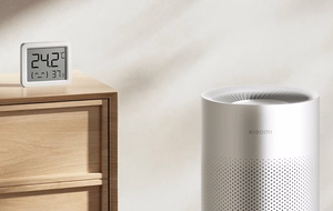 Xiaomi Smart Temperature and Humidity Monitor 3 Mini QBH4312GL – kompakts temperatūras un mitruma monitors, balts