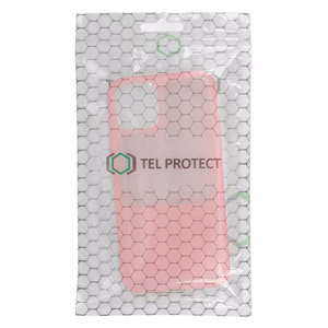 TEL PROTECT loga viedtālruņa apvalks Iphone 12 Pro Max rozā