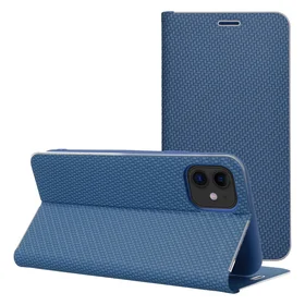 LUNA Book Carbon for IPHONE 16e (SE 4 2025) - zils (m)