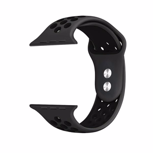 Crong Duo Sport siksniņa Apple Watch 44 / 45 / 46 / 49 mm, pelēka un melna