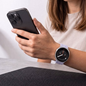 Tech-Protect NylonMag siksniņa modelim Samsung Galaxy Watch 40/44/46 mm – violeta