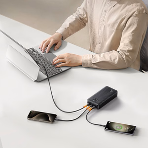 Внешний аккумулятор Joyroom JR-PBF16 20000mAh USB-C USB-A 22.5W - чёрный