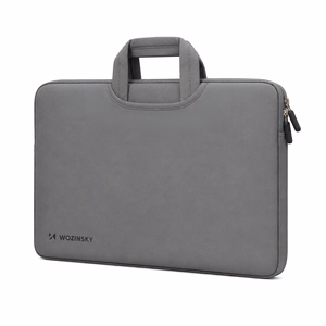 Wozinsky WNT-15G 15.6" Laptop Bag with Retractable Neoprene Handle - Gray