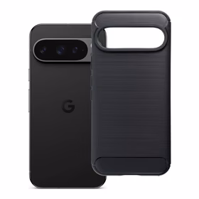 CARBON viedtālruņa apvalks GOOGLE PIXEL 9 PRO melns