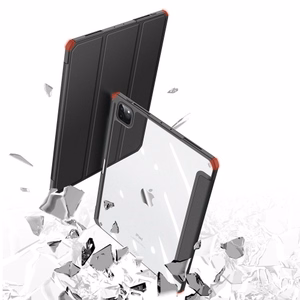 Maciņš Dux Ducis "Toby" priekš Samsung X820/X826 (Tab S10 Plus) X810/X816 (Tab S9 Plus) X610/X616 (Tab S9 FE Plus) melns