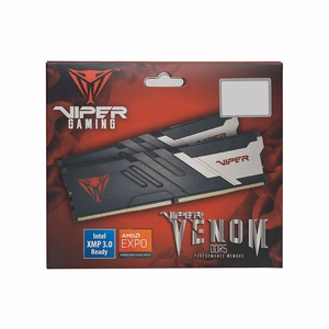 Patriot Viper Venom AMD DDR5 operatīvā atmiņa, 32 GB (2 × 16 GB), 6000 MHz, CL28, EXPO, VV532G60C28AK