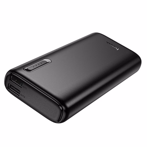 Powerbank Hoco 10000 mAh 2A J158A melns