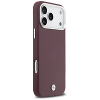 BMW Sign pilnībā pārklājošs metāla magnētiskais viedtālruņa apvalks iPhone 17 Pro Max - sarkans