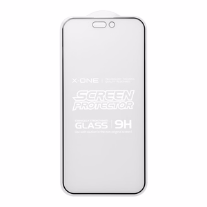 X-ONE Full Cover Extra Strong Matte - для iPhone 14 Pro Max закалённое стекло 9H