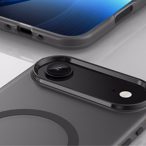 Magnētiskais abrazīvais viedtālruņa apvalks iPhone 17 Air, saderīgs ar MagSafe - matēts melns
