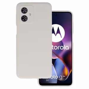 Silikona vieglais viedtālruņa apvalks Motorola Moto G54 5G titāna