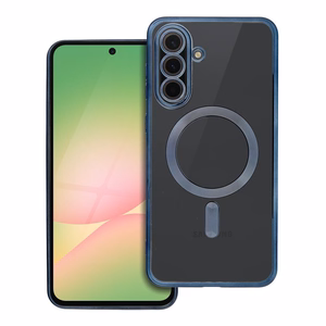 Case for Samsung A56 Electro Mag Cover compatible with MagSafe titanium blue