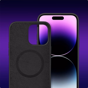 Tech-Protect Silikona Magnētiskais viedtālruņa apvalks iPhone 13 / 14 - Melns
