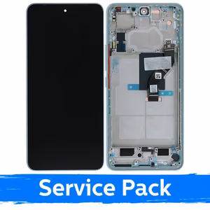 LCD Displejs Saderīgs ar Xiaomi 12 Lite 5G Ar Frame / Lite Zaļš / (Service Pack)