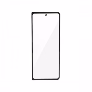 Outer Screen Glass Saderīgs ar "Pro+" Samsung F936 Z Fold4 Melns