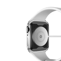 TPU stikla korpuss Dux Ducis Samo Apple Watch 41mm sudraba krāsā