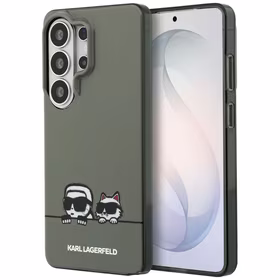 Karl Lagerfeld IML Peekaboo Karl&Choupette MagSafe Maciņš for Samsung Galaxy S26 Ultra - melns