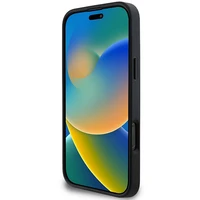 DKNY putuots Stack logotips iPhone 16 Pro apvalks melns