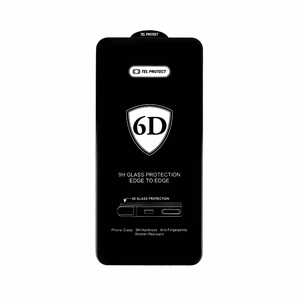 Tel Protect Full Glue 6D Tempered Glass for SAMSUNG GALAXY S22/S23 BLACK (with fingerprint unlock)