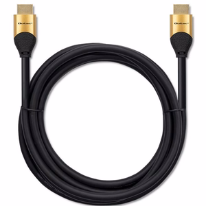 Qoltec 50355 – HDMI 2.1 Ultra High Speed kabelis, 8K 60 Hz, 28 AWG, zelta krāsā, 2 m