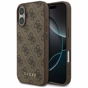 Guess 4G Klasiskais Viedtālruņa apvalks iPhone 17 - brūns