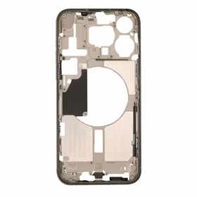 Vidējais rāmis saderīgs ar iPhone 15 Pro / Baltais titāns / OEM