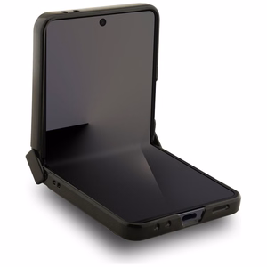 KARL LAGERFELD viedtālruņa apvalks SAMSUNG Z Flip7 KLHCZF7SAPKCNPK (Saffiano KC PIN) melns