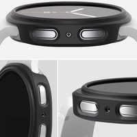 Ringke Slim 2 komplekts viedtālruņa apvalks Samsung Galaxy Watch 8 44mm - caurspīdīgs-melns