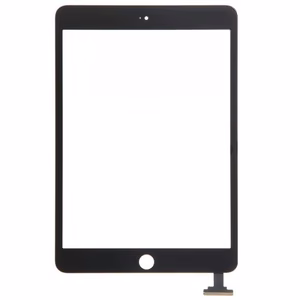 Skārienjūtīgais ekrāns Apple iPad Mini 3 ar Home pogu IC melns HQ2