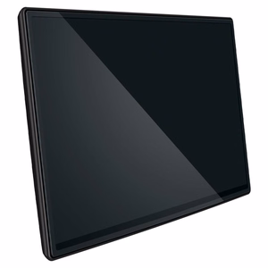 Spigen Glas.tR EZ Fit aizsargstikls Tesla Model X 2022 / Model S 2021 - melns