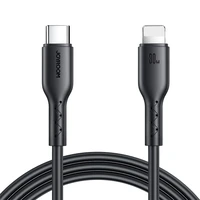 Joyroom Flash-Charge sērijas SA26-CL3 USB-C / Lightning 30W 1m kabelis - melns