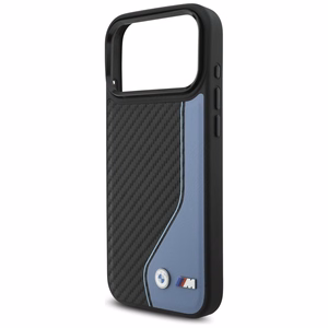 BMW M Carbon Logo MagSafe Чехол для iPhone 17 Pro Max - синий