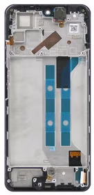 LCD screen Xiaomi Redmi Note 11 Pro/Redmi Note 11 Pro 5G/Poco X4 Pro 5G ar touch screen ar frame Graphite Pelēks original (used Grade C)