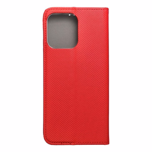Viedtālruņa apvalks (m) SMART CASE Book for MOTOROLA G75 - sarkans