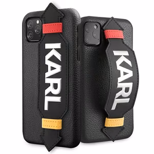Karl Lagerfeld Strap Case for iPhone 11 Pro 5.8" - Black