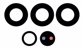 Samsung S918 S23 Ultra 5G lens priekš camera (only lens 5pcs) ORG