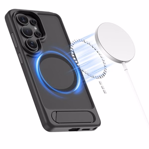 Tech-Protect MagRack MagSafe maciņš priekš Samsung Galaxy S26 Ultra matēts melns