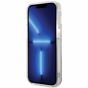 Guess IML 4G magnētiskais viedtālruņa apvalks iPhone 15 Pro - brūns