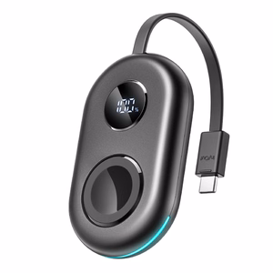 Joyroom JR-W09 3W Wireless Charging Power Bank with USB-C Cable for Apple Watch - Black