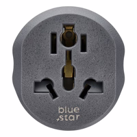 BLUE STAR ceļojuma adapters GO TO USA (Type A) 10A balts